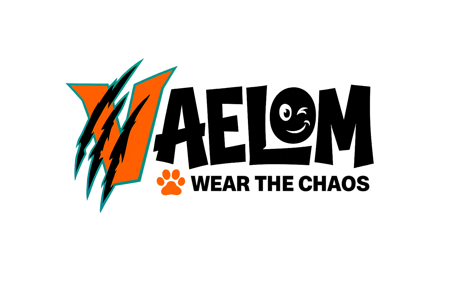 VAELOM — Wear the chaos logo